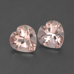 Achetez naturel ct rose morganite gems, forme de coeur, en provenance afghanistan chez gemselect. en stock, livraison internationale!