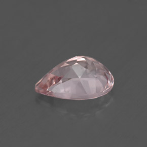 Morganite rose naturelle en forme de poire, 1,74 ct, VS