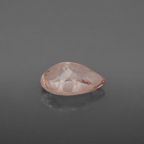 Morganite rose naturelle en forme de poire, 1,77 ct, VS-SI