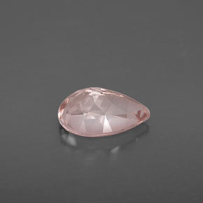 Morganite rose naturelle en forme de poire, 1,83 ct, VS