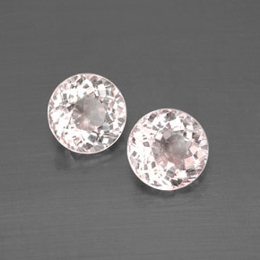 Achetez naturel ct rose morganite gems, coupe roude, en provenance afghanistan chez gemselect. en stock, livraison internationale!