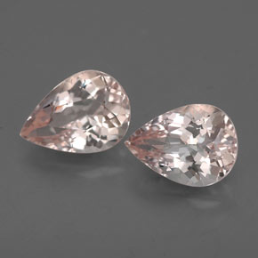 Achetez naturel ct rose morganite gems, en forme de poire, en provenance afghanistan chez gemselect. en stock, livraison internationale!