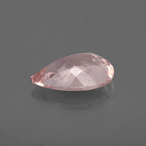 Morganite rose naturelle en forme de poire, 1,48 ct, VVS-VS