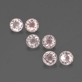 Achetez naturel ct rose morganite gems, coupe roude, en provenance afghanistan chez gemselect. en stock, livraison internationale!