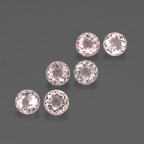 Achetez naturel ct rose morganite gems, coupe roude, en provenance afghanistan chez gemselect. en stock, livraison internationale!