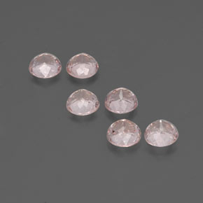 Achetez naturel ct rose morganite gems, coupe roude, en provenance afghanistan chez gemselect. en stock, livraison internationale!