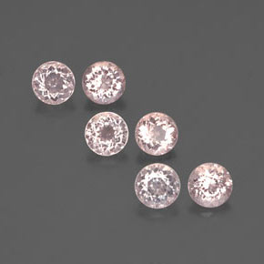 Achetez naturel ct rose morganite gems, coupe roude, en provenance afghanistan chez gemselect. en stock, livraison internationale!