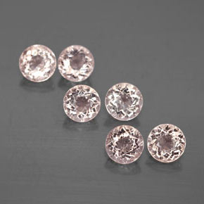 Achetez naturel ct rose morganite gems, coupe roude, en provenance afghanistan chez gemselect. en stock, livraison internationale!