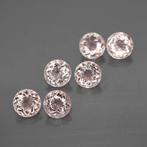 Achetez naturel ct rose morganite gems, coupe roude, en provenance afghanistan chez gemselect. en stock, livraison internationale!