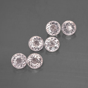 Achetez naturel ct rose morganite gems, coupe roude, en provenance afghanistan chez gemselect. en stock, livraison internationale!