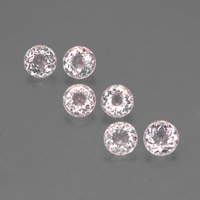Achetez naturel ct rose morganite gems, coupe roude, en provenance afghanistan chez gemselect. en stock, livraison internationale!