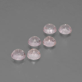 Achetez naturel ct rose morganite gems, coupe roude, en provenance afghanistan chez gemselect. en stock, livraison internationale!