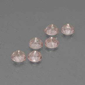 Achetez naturel ct rose morganite gems, coupe roude, en provenance afghanistan chez gemselect. en stock, livraison internationale!