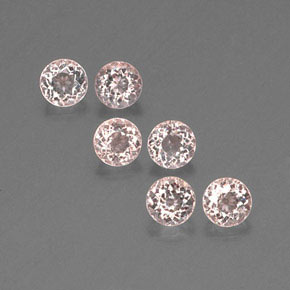 Achetez naturel ct rose morganite gems, coupe roude, en provenance afghanistan chez gemselect. en stock, livraison internationale!