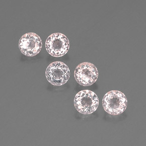 Achetez naturel ct rose morganite gems, coupe roude, en provenance afghanistan chez gemselect. en stock, livraison internationale!