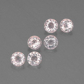 Achetez naturel ct rose morganite gems, coupe roude, en provenance afghanistan chez gemselect. en stock, livraison internationale!