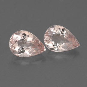 Achetez naturel ct rose saumon morganite gems, en forme de poire, en provenance afghanistan chez gemselect. en stock, livraison internationale!