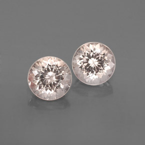 Achetez naturel ct rose morganite gems, coupe roude, en provenance afghanistan chez gemselect. en stock, livraison internationale!