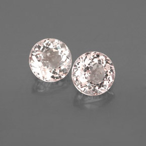 Achetez naturel ct rose morganite gems, coupe roude, en provenance afghanistan chez gemselect. en stock, livraison internationale!