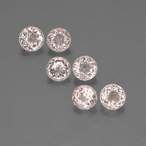 Achetez naturel ct rose morganite gems, coupe roude, en provenance afghanistan chez gemselect. en stock, livraison internationale!