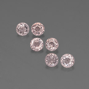 Achetez naturel ct rose morganite gems, coupe roude, en provenance afghanistan chez gemselect. en stock, livraison internationale!