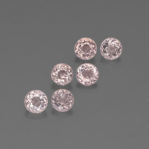 Achetez naturel ct rose morganite gems, coupe roude, en provenance afghanistan chez gemselect. en stock, livraison internationale!