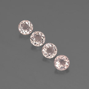 Achetez naturel ct rose saumon morganite gems, coupe roude, en provenance afghanistan chez gemselect. en stock, livraison internationale!