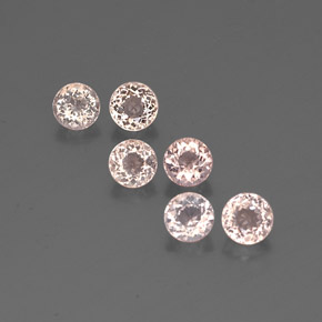 Achetez naturel ct rose morganite gems, coupe roude, en provenance afghanistan chez gemselect. en stock, livraison internationale!