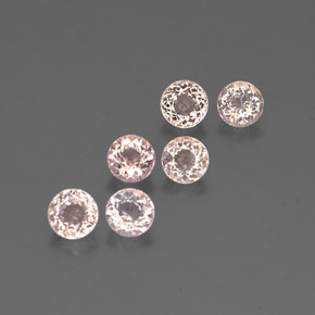 Achetez naturel ct rose morganite gems, coupe roude, en provenance afghanistan chez gemselect. en stock, livraison internationale!