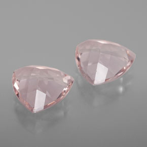 Shop natural ct Rose clair Morganite gems, Trillion, from Afghanistan at GemSelect. In stock, global shipping!
