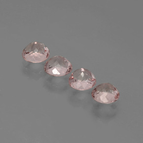 Achetez naturel ct rose morganite gems, coupe roude, en provenance afghanistan chez gemselect. en stock, livraison internationale!