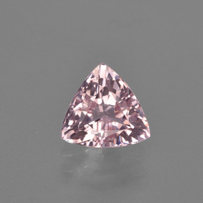 Morganite Rose clair naturelle Trillion, 1.21 ct, VVS-VS