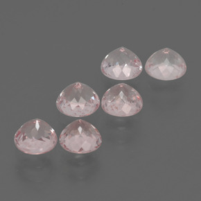 Achetez naturel ct Rose clair Morganite gems, Coupe roude, En provenance Afghanistan chez GemSelect. En stock, livraison internationale!