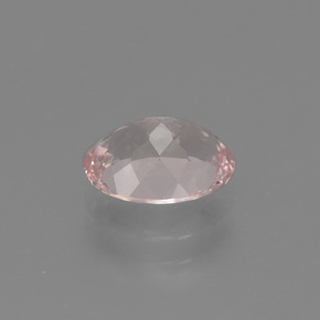 Morganite rose naturelle coupe ovale, 1,51 ct, VVS-VS