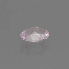 Morganite rose naturelle coupe ovale, 1,02 ct, VVS