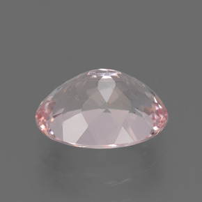 Morganite Rose clair naturelle Coupe ovale, 2.06 ct, VS