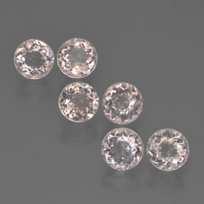 Achetez naturel ct Rose clair Morganite gems, Coupe roude, En provenance Afghanistan chez GemSelect. En stock, livraison internationale!