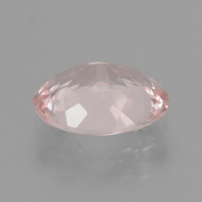 Morganite Rose clair naturelle Coupe ovale, 1.62 ct, VS