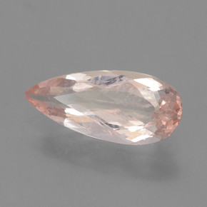 Morganite Rose clair naturelle En forme de poire, 1.98 ct, VS