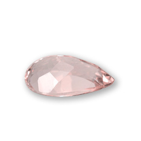 Morganite rose naturelle en forme de poire, 1,45 ct, VVS-VS