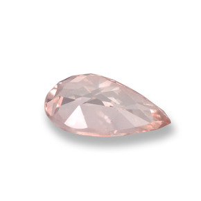 Morganite Rose clair naturelle En forme de poire, 0.70 ct, VVS
