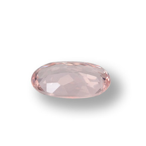 Morganite Rose clair naturelle Coupe ovale, 0.97 ct, VVS