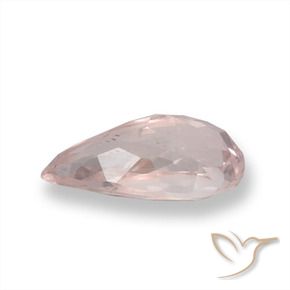 Morganite Flamant rose naturelle En forme de poire, 0.94 ct, VS