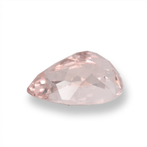Morganite Flamant rose naturelle En forme de poire, 0.94 ct, VVS-VS