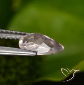 Morganite Rose moyen naturelle En forme de poire, 0.90 ct, VS