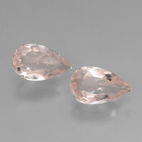 Achetez naturel 0,91ct rose morganite gems, en forme de poire, en provenance afghanistan chez gemselect. en stock, livraison internationale!