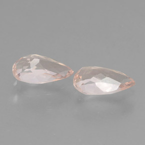 Achetez naturel 0,91ct rose morganite gems, en forme de poire, en provenance afghanistan chez gemselect. en stock, livraison internationale!