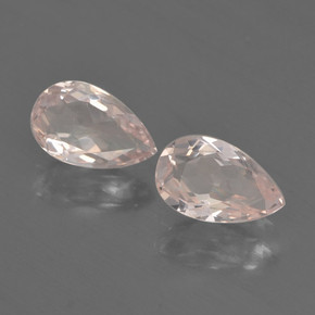 Achetez naturel 1,09ct rose morganite gems, en forme de poire, en provenance afghanistan chez gemselect. en stock, livraison internationale!