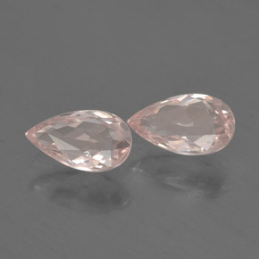 Achetez naturel ct rose morganite gems, en forme de poire, en provenance afghanistan chez gemselect. en stock, livraison internationale!