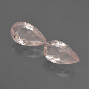 Achetez naturel 0,95ct rose morganite gems, en forme de poire, en provenance afghanistan chez gemselect. en stock, livraison internationale!